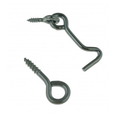 Wire hook 50x3,4 mm ZN, with eye